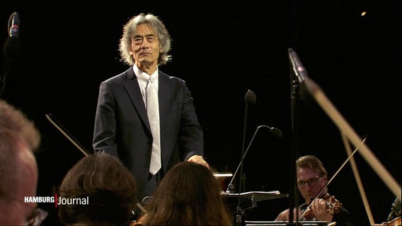 Kent Nagano dirigiert das Philharmonische Staatsorchester © Screenshot 