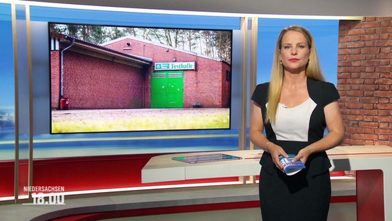 Tina Hermes moderiert Niedersachsen 18.00 Uhr am 04.09.2023. © Screenshot 