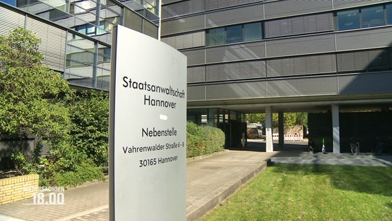 Das Gebäude der Staatsanwaltschaft Hannover © Screenshot 