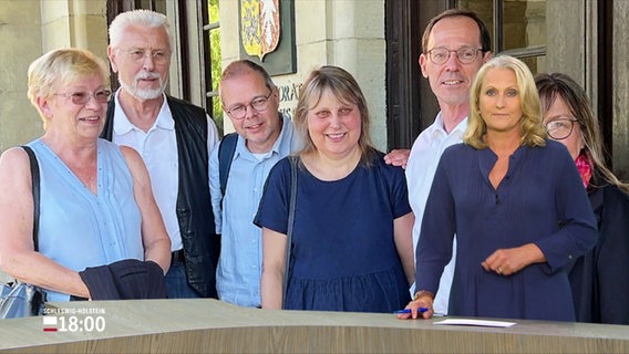Harriet Heise moderiert das Schleswig-Holstein Magazin um 18:00 Uhr. © Screenshot 