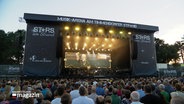 Die Bühne beim Konzert von Santiano in Timmendorfer Strand. © Screenshot 