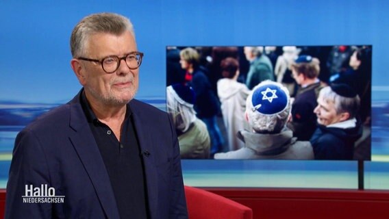 Landesbeauftragter gegen Antisemitismus, Gerhard Wegner. © Screenshot 
