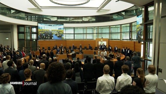 Ein vollbesetzter Verhandlungssaal des Internationalem Seegerichtshof. © Screenshot 