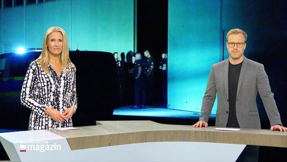 Gabi Lüeße und Henrik Hanses. © Screenshot 