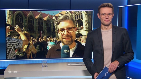 Johannes Jolms im Gespräch mit Reporter Matthias Zimmermann. © Screenshot 