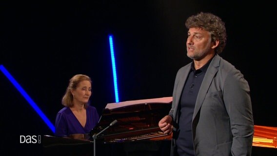Ein Auftritt des Tenors Jonas Kaufmann. © Screenshot 