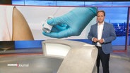 Christian Buhk moderiert das Hamburg Journal 18:00. © Screenshot 