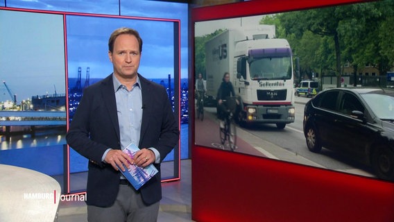 Der Moderator Christian Buhk. © Screenshot 