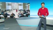 Stefan Leyh moderiert Nordmagazin - Land und Leute. © Screenshot 