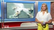 Kathrin Kampmann moderiert Niedersachsen 18.00. © Screenshot 