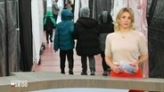 Eva Diederich moderiert Schleswig-Holstein 18:00. © Screenshot 