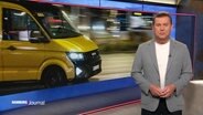 Jens Riewa moderiert das Hamburg Journal. © Screenshot 