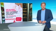 Thilo Tautz moderiert Nordmagazin. © Screenshot 