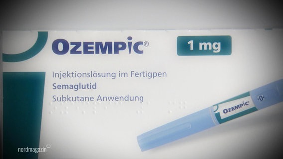 Nahaufnahme des Diabetesmedikaments "Ozempic". © Screenshot 