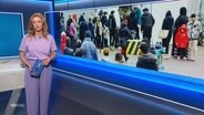 Die Moderatorin Ilka Petersen. © Screenshot 