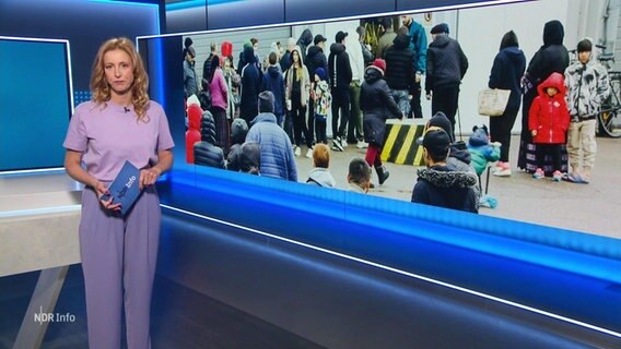 Die Moderatorin Ilka Petersen.. © Screenshot 
