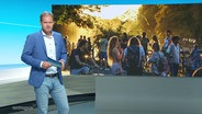 Thilo Tautz moderiert das Nordmagazin. © Screenshot 