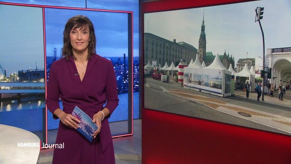 Die Moderatorin Theresa Pöhls. © Screenshot 