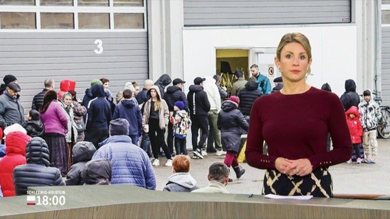 Die Moderatorin Eva Diederich. © Screenshot 