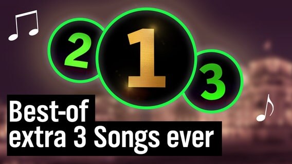 Die beliebtesten extra 3 Songs aller Zeiten. © NDR 