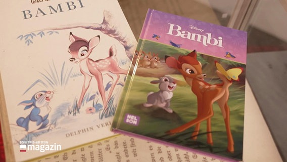 Zwei Ausgaben von Bambi. © Screenshot 