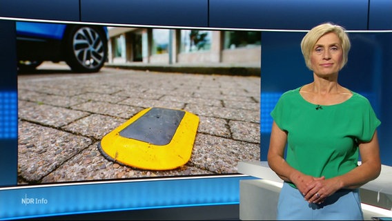 Nachrichtensprecherin Susanne Stichler. © Screenshot 