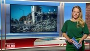 Tina Hermes moderiert Niedersachsen 18.00. © Screenshot 