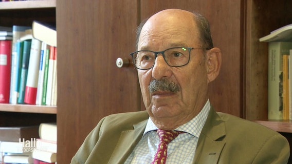 Michael Fürst, der Präsident der Jüdischen Gemeinden in Niedersachsen. © Screenshot 