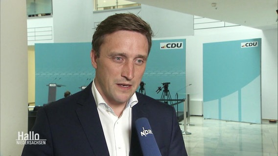 Fraktionsvorsitzender Sebastian Lechner, CDU. © Screenshot 