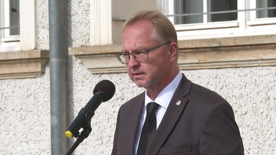 Bürgermeister von Anklam, Michael Galander. © Screenshot 