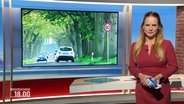 Tina Hermes moderiert Niedersachsen. © Screenshot 
