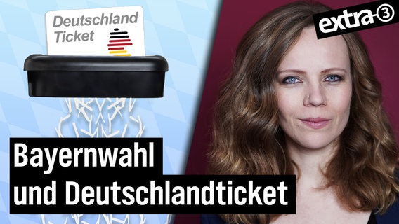 Bayernwahl und Deutschlandticket mit Katja Diehl - Bosettis Woche #58 © NDR 