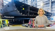 Marie-Luise Bram moderiert Schleswig-Holstein 18:00. © Screenshot 