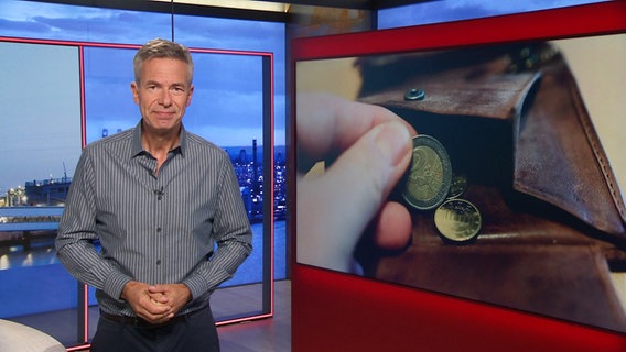 Thomas Görlitzer moderiert das Hamburg Journal 18.00. © Screenshot 
