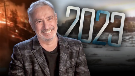 Roland Emmerich in deinem Making-of zum Katastrophenfilm 2023. (extra 3 vom 19.10.2023 im Ersten) © NDR 