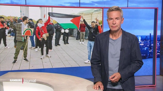 Thomas Görlitzer moderiert das Hamburg Journal um 18:00 Uhr. © Screenshot 
