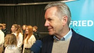 Der ehemalige Bundespräsident Christian Wulff im Interview. © Screenshot 
