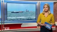 Kathrin Kampmann moderiert Niedersachsen 18.00. © Screenshot 