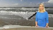 Alexandra Bauer moderiert Schleswig-Holstein. © Screenshot 