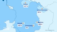 Eine Karte der Lebenshaltungskosten in Niedersachsen. © Screenshot 