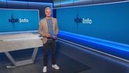 Thorsten Schröder moderiert NDR Info. © Screenshot 