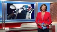 Sandrine Harder moderiert Niedersachsen 18.00. © Screenshot 