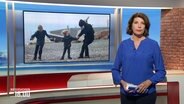 Sandrine Harder moderiert Niedersachsen 18.00. © Screenshot 