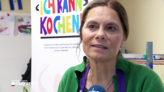 Die Köchin Sarah Wiener. © Screenshot 