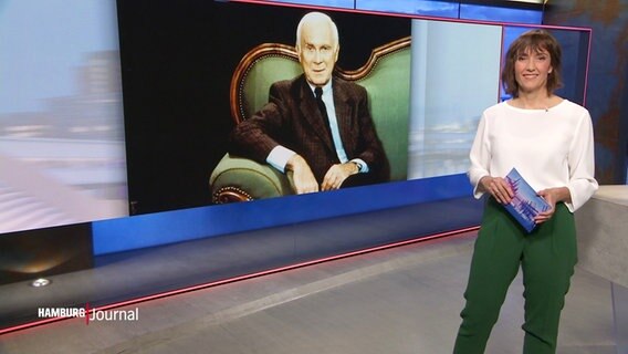 Theresa Pöhls moderiert das Hamburg Journal 18.00. © Screenshot 