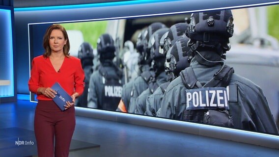 Romy Hiller moderiert NDR Info um 17.00. © Screenshot 