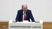 Michael Fürst spricht im niedersächsischen Landtag © Screenshot 