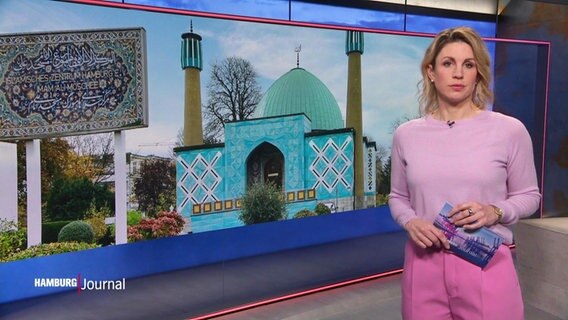 Eva Diederich moderiert das Hamburg Journal um 18:00 Uhr. © Screenshot 