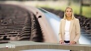 Alexandra Bauer moderiert das Schleswig-Holstein Magazin um 18:00 Uhr. © Screenshot 