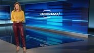 Anja Reschke moderiert Panorama im Ersten. © Screenshot 